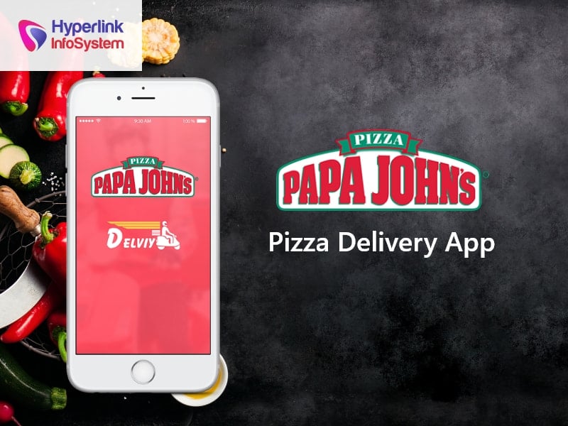 papa john's pizza delivery app