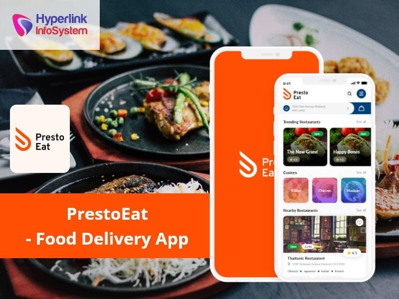 prestoeat food delivery app